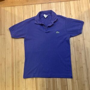 Lacoste Men's Vibrant Purple Polo Shirt